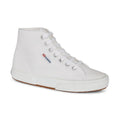 White - Front - Superga Womens-Ladies 2795 Cotu High Tops