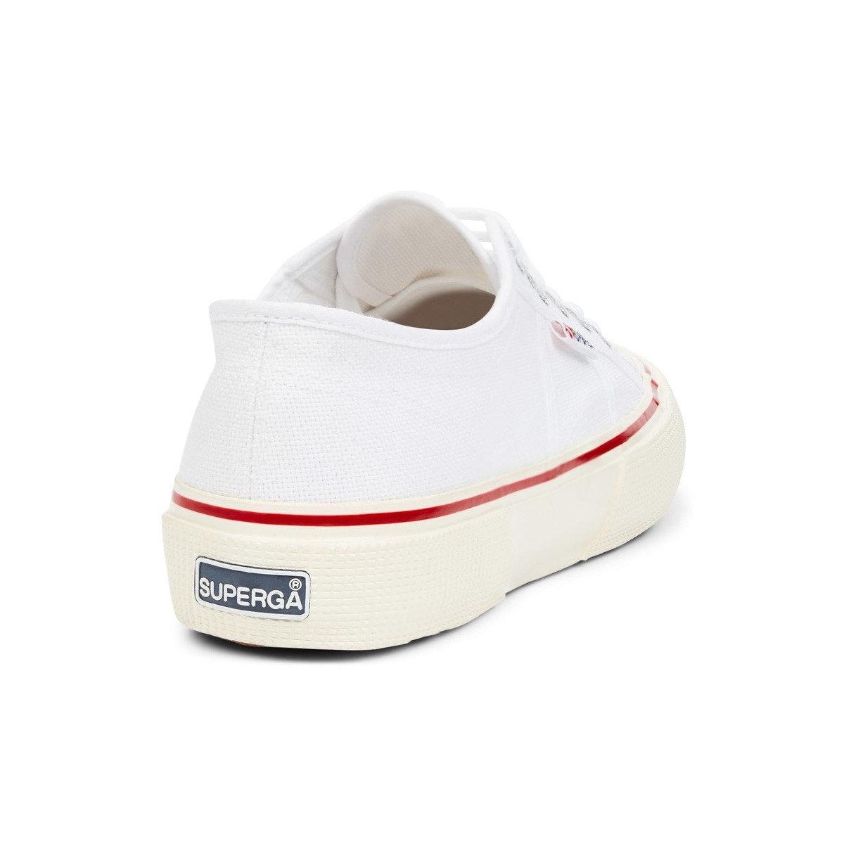 White - Front - Superga Unisex Adult 2490 Cotu Trainers