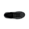 Total Black - Side - Superga Unisex Adult 2750 Efglu Leather Trainers