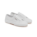 Optic White - Front - Superga Unisex Adult 2750 Nappa Leather Trainers