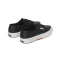 Bristol Black-Matt Black-Avorio - Back - Superga Unisex Adult 2750 Nappa Leather Trainers