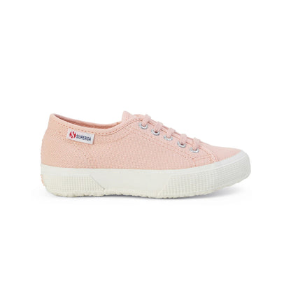 Pink Blush-Avorio Nude - Side - Superga Childrens-Kids 2725 Trainers