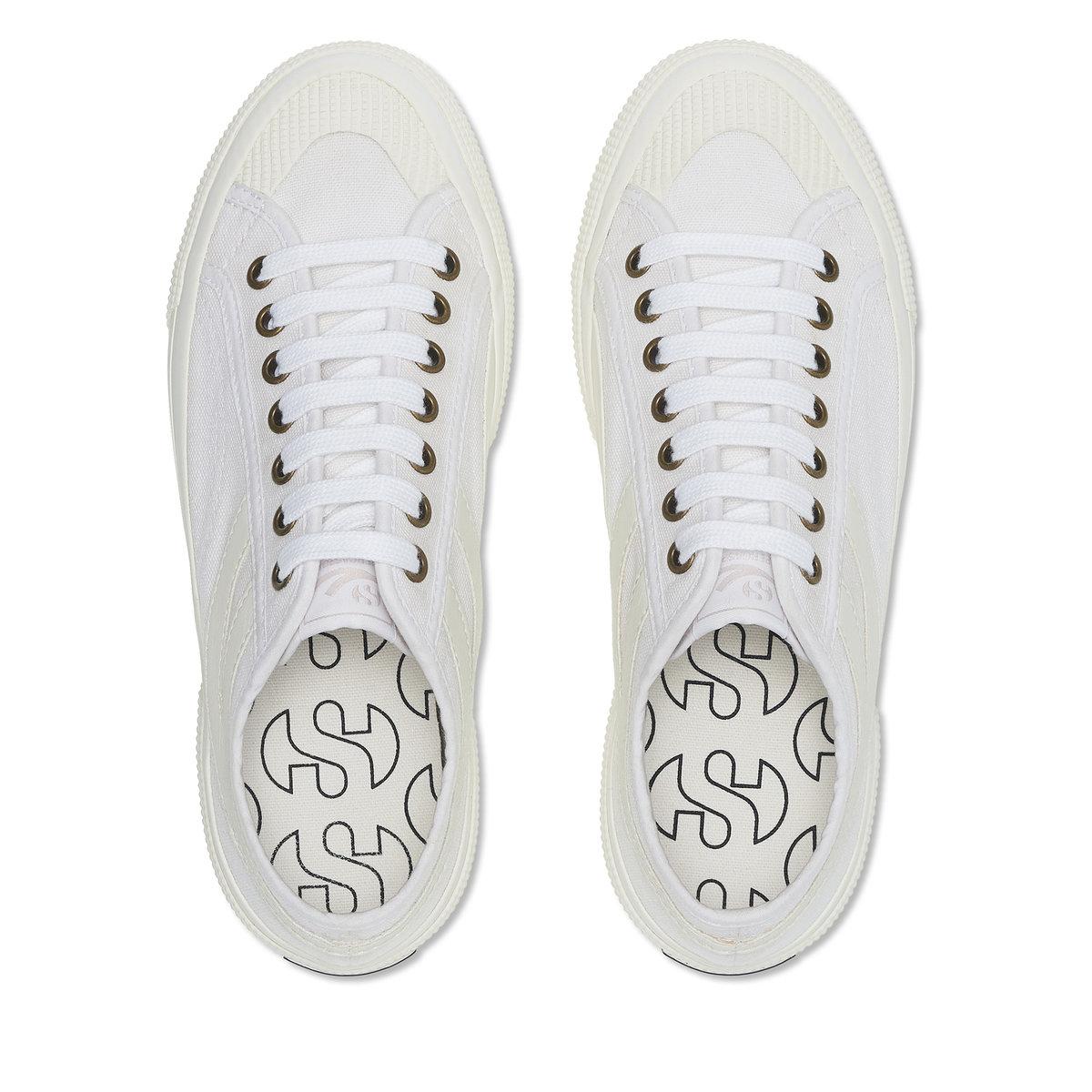 White-White Avorio - Side - Superga Mens 2750 Panatta 3.0 Trainers