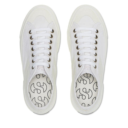 White-White Avorio - Side - Superga Mens 2750 Panatta 3.0 Trainers