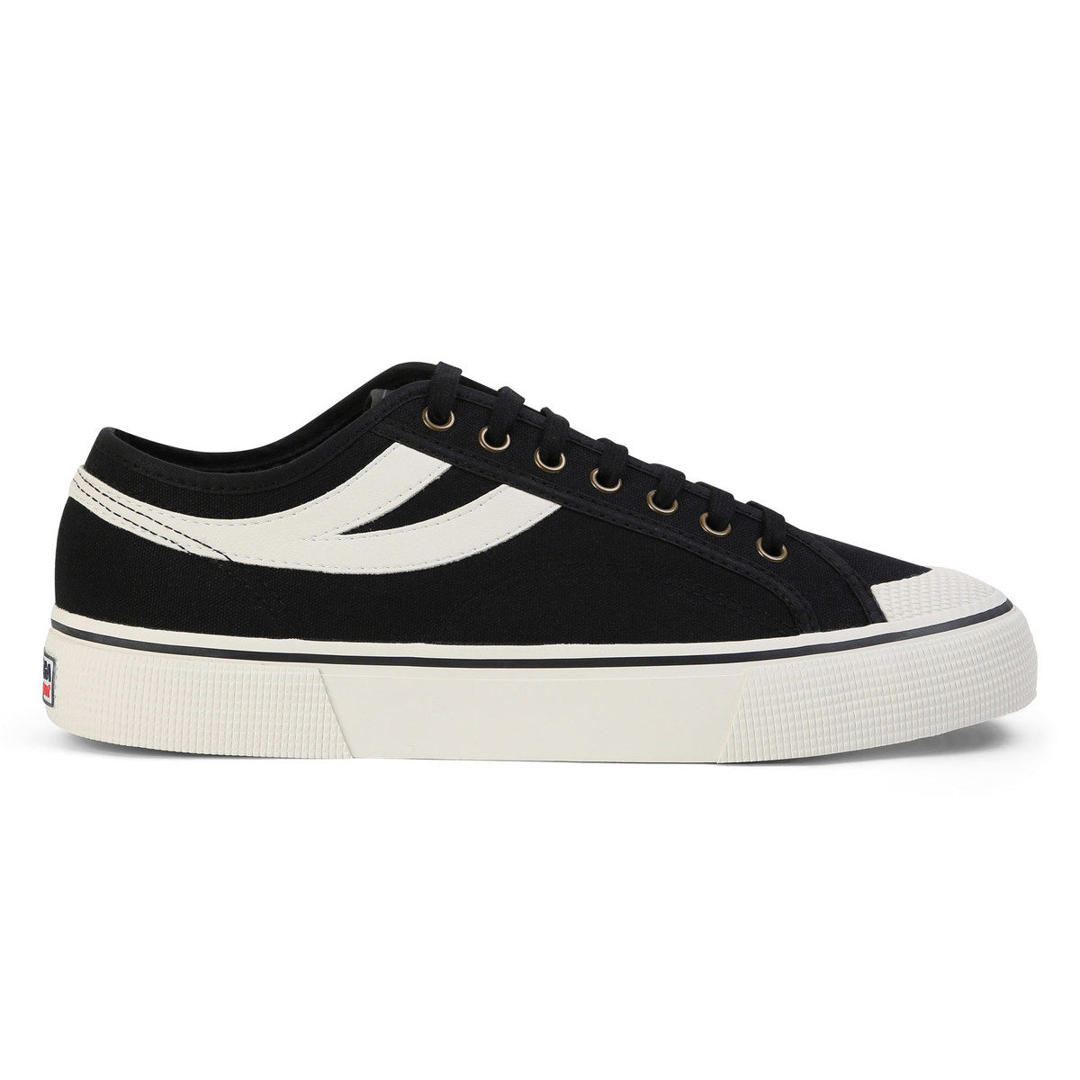 Black-White Avorio - Side - Superga Mens 2750 Panatta 3.0 Trainers