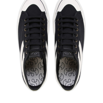 Black-White Avorio - Lifestyle - Superga Mens 2750 Panatta 3.0 Trainers