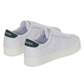 White-Dark Forest Green-Avorio - Back - Superga Unisex Adult 2843 Club S Leather Trainers