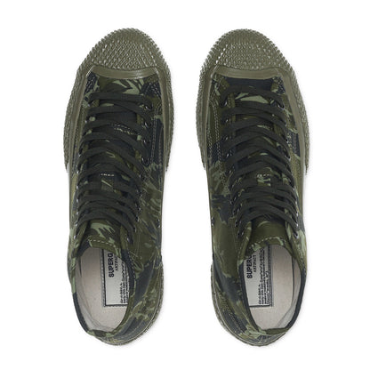 Camo Green-Black - Lifestyle - Superga Unisex Adult 2435 Tiger Stripe High Tops