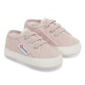 Hushed Violet-Avorio - Front - Superga Baby 4006 Trainers