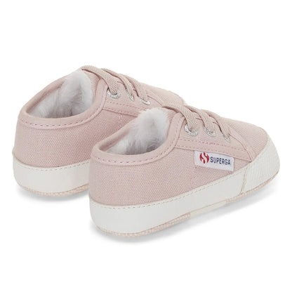 Hushed Violet-Avorio - Back - Superga Baby 4006 Trainers
