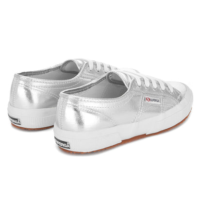 Grey Silver - Back - Superga Unisex Adult 2750 Cotmetu Trainers