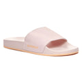 Light Pink-Apricot - Front - Superga Womens-Ladies 1908 Butter Soft Leather Sliders