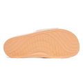 Light Pink-Apricot - Pack Shot - Superga Womens-Ladies 1908 Butter Soft Leather Sliders