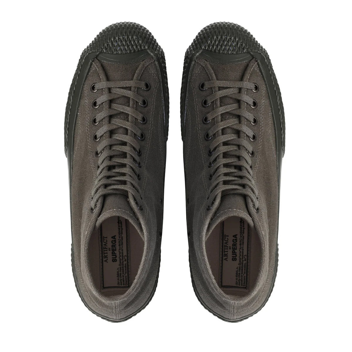 Green-Dark Green - Lifestyle - Superga Mens 2435 Deadstock French Cotton High Tops