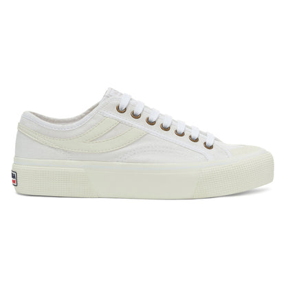 White-White Avorio - Side - Superga Mens 2750 Panatta 3.0 Trainers