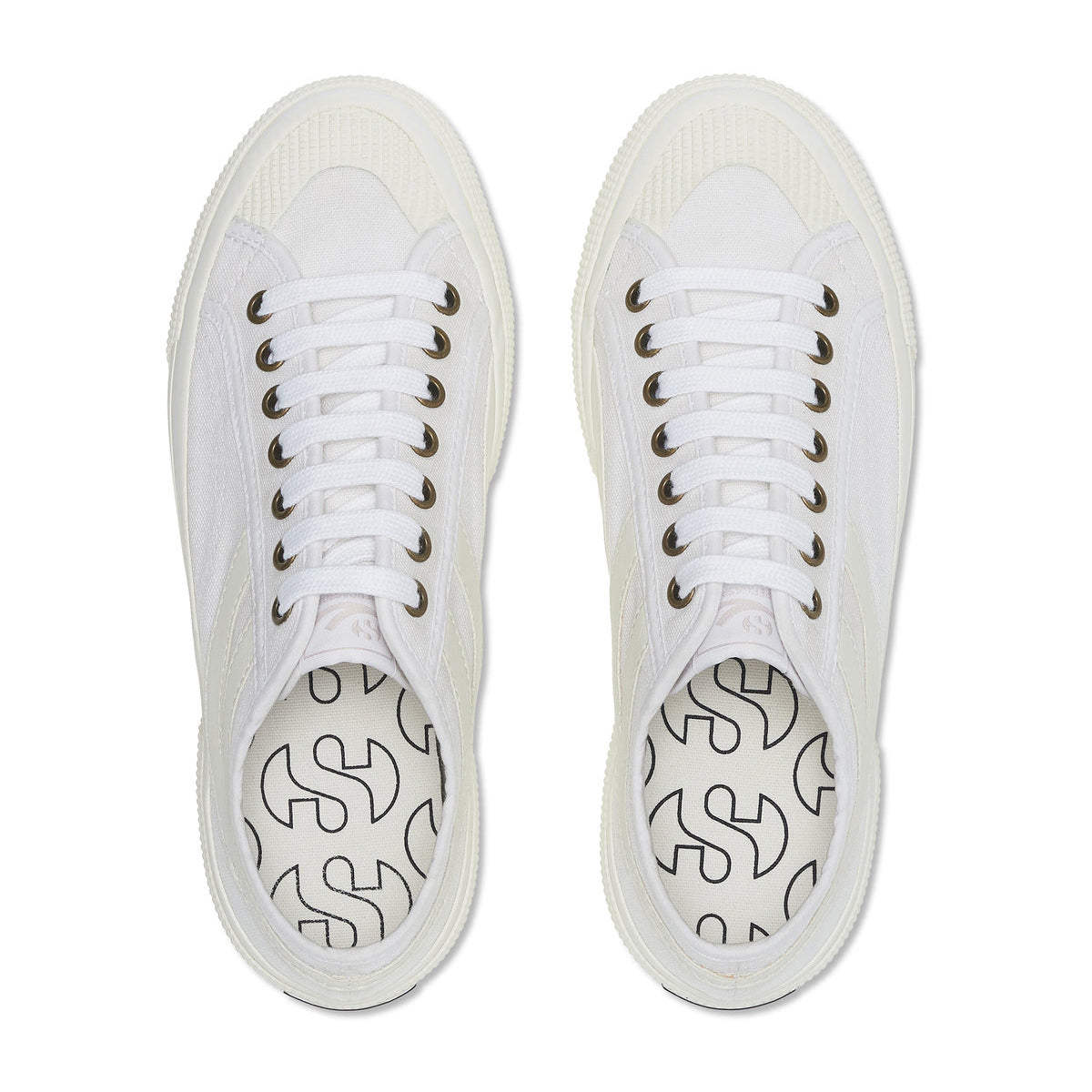 White-White Avorio - Lifestyle - Superga Mens 2750 Panatta 3.0 Trainers