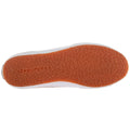 White - Pack Shot - Superga Womens-Ladies 2953 Cotu Cheetah Print Cowhide Leather Trainers
