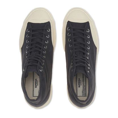 Antracite-Off White - Lifestyle - Superga Unisex Adult 2433 Collect High Tops