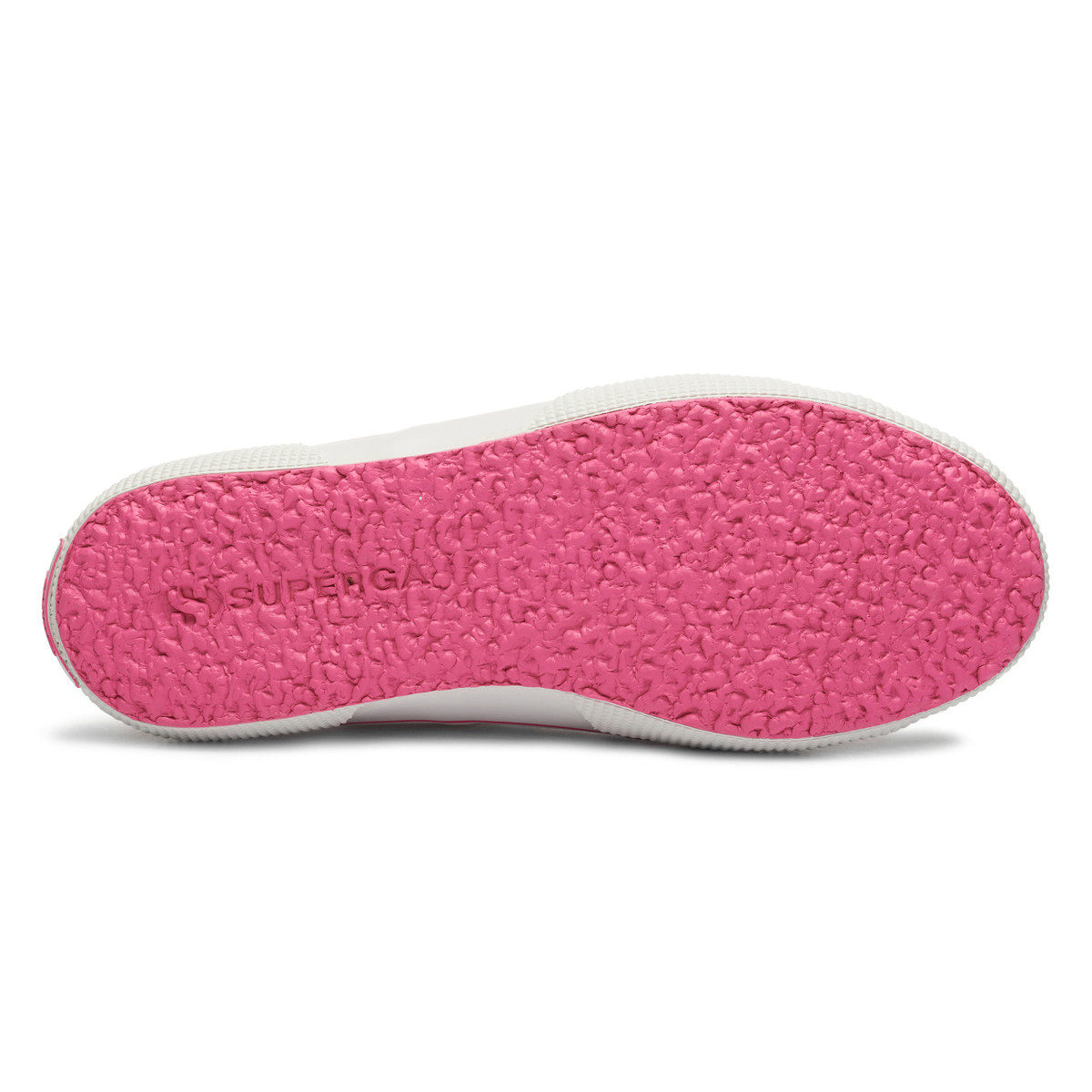 White-Pink - Pack Shot - Superga Womens-Ladies 2750 Classic Barbie Trainers