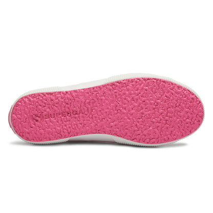 White-Pink - Pack Shot - Superga Womens-Ladies 2750 Classic Barbie Trainers