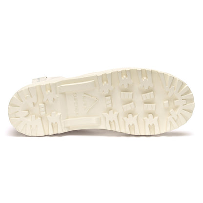 Natural Beige-Orange Tomato - Lifestyle - Superga Womens-Ladies 2481 Alpina Ripstop High Tops