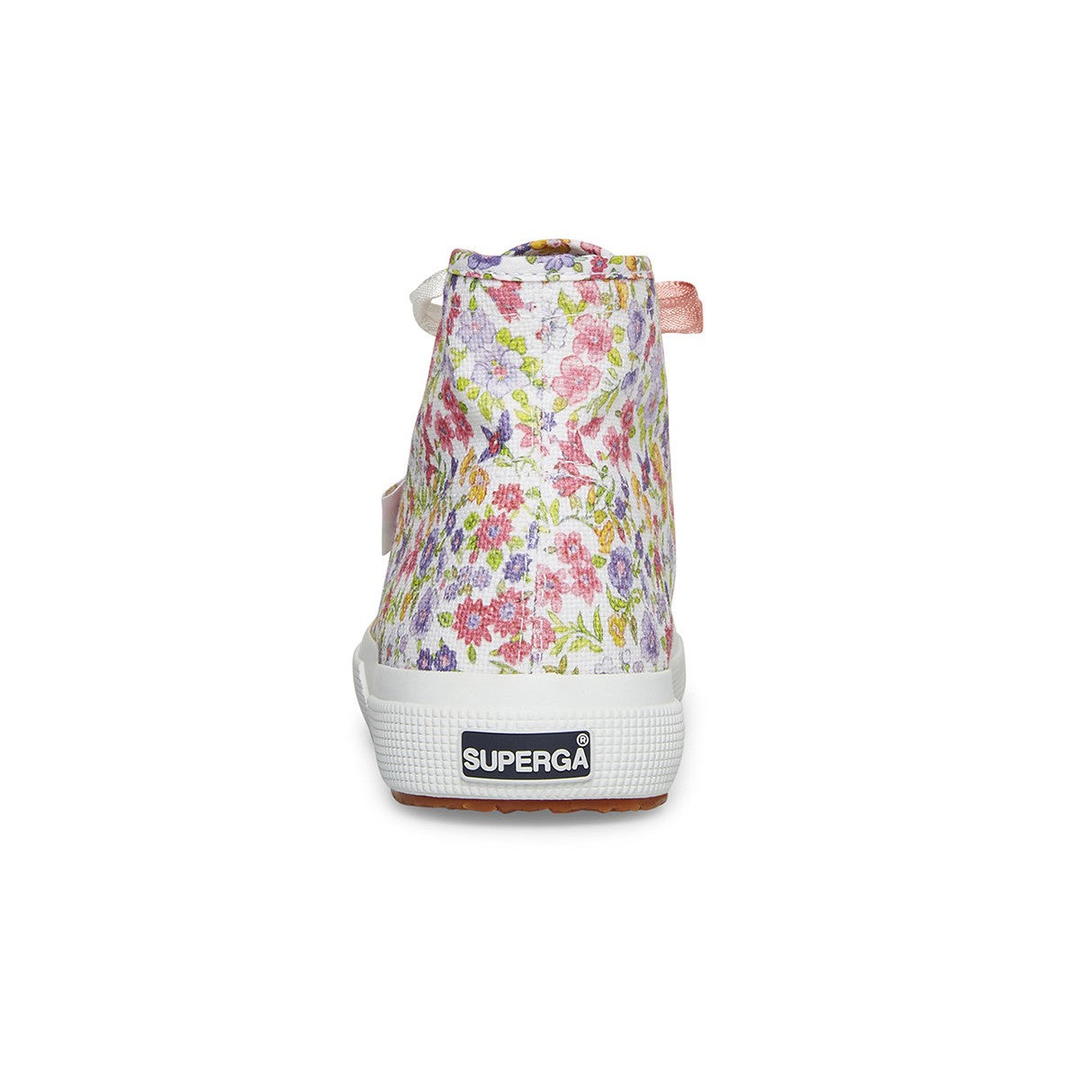 Passionfruit Pink - Back - Superga Womens-Ladies 2795 Love Shack Fancy Floral High Tops