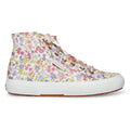 Passionfruit Pink - Side - Superga Womens-Ladies 2795 Love Shack Fancy Floral High Tops