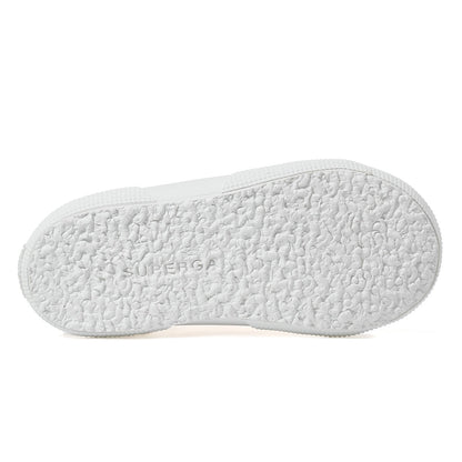 Pastel Pink-Multicoloured - Lifestyle - Superga Childrens-Kids 2750 Iridescent Glitter Trainers