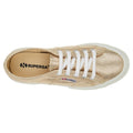Yellow Gold - Side - Superga Unisex Adult 2750 Lamew Metallic Trainers