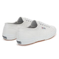 White - Back - Superga Unisex Adult 2750 Efglu Leather Trainers