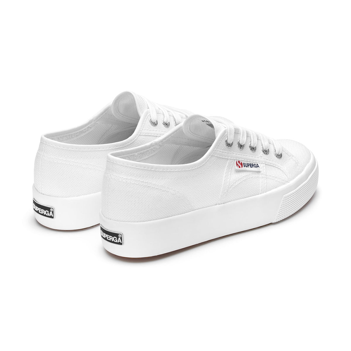White - Back - Superga Unisex Adult 2730 Cotu Trainers