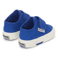 Royal Blue-Avorio - Back - Superga Baby 2750 Bstrap Trainers