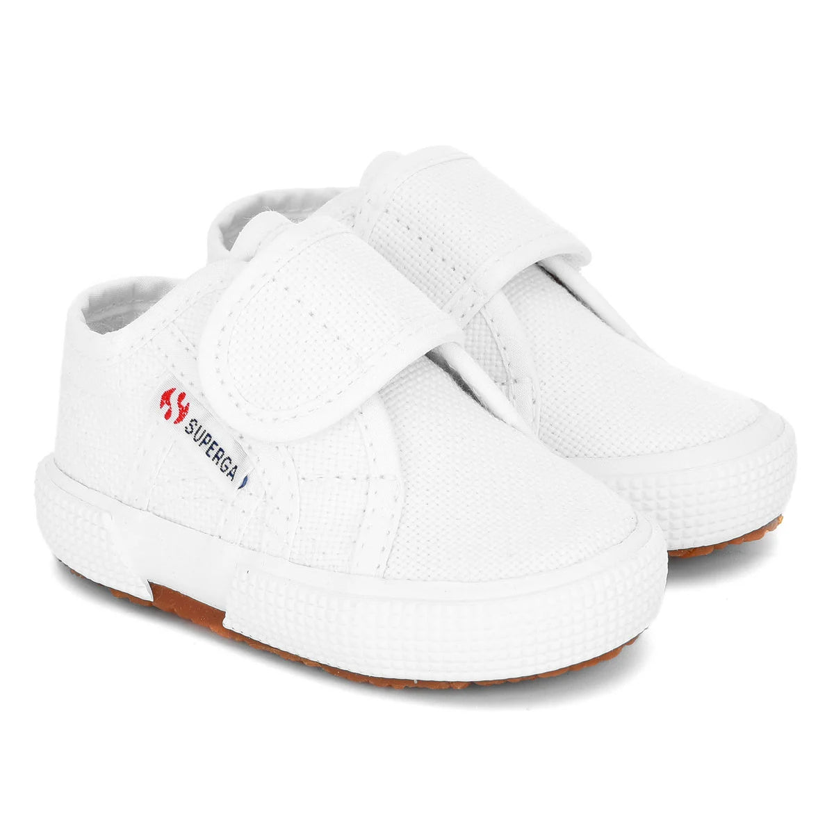 White - Front - Superga Baby 2750 Bstrap Trainers