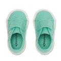 Green Water-Avorio - Lifestyle - Superga Baby 2750 Bstrap Trainers