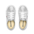 Grey Silver - Lifestyle - Superga Childrens-Kids 2750 Lamew Lace Up Trainers