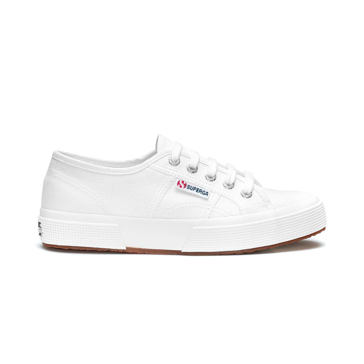 White - Side - Superga Unisex Adult 2750 Cotu Classic Logo Trainers