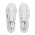 White - Lifestyle - Superga Womens-Ladies 2740 Lace Up Platforms