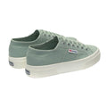 Grey Flint-Avorio - Side - Superga Womens-Ladies 2740 Lace Up Platforms