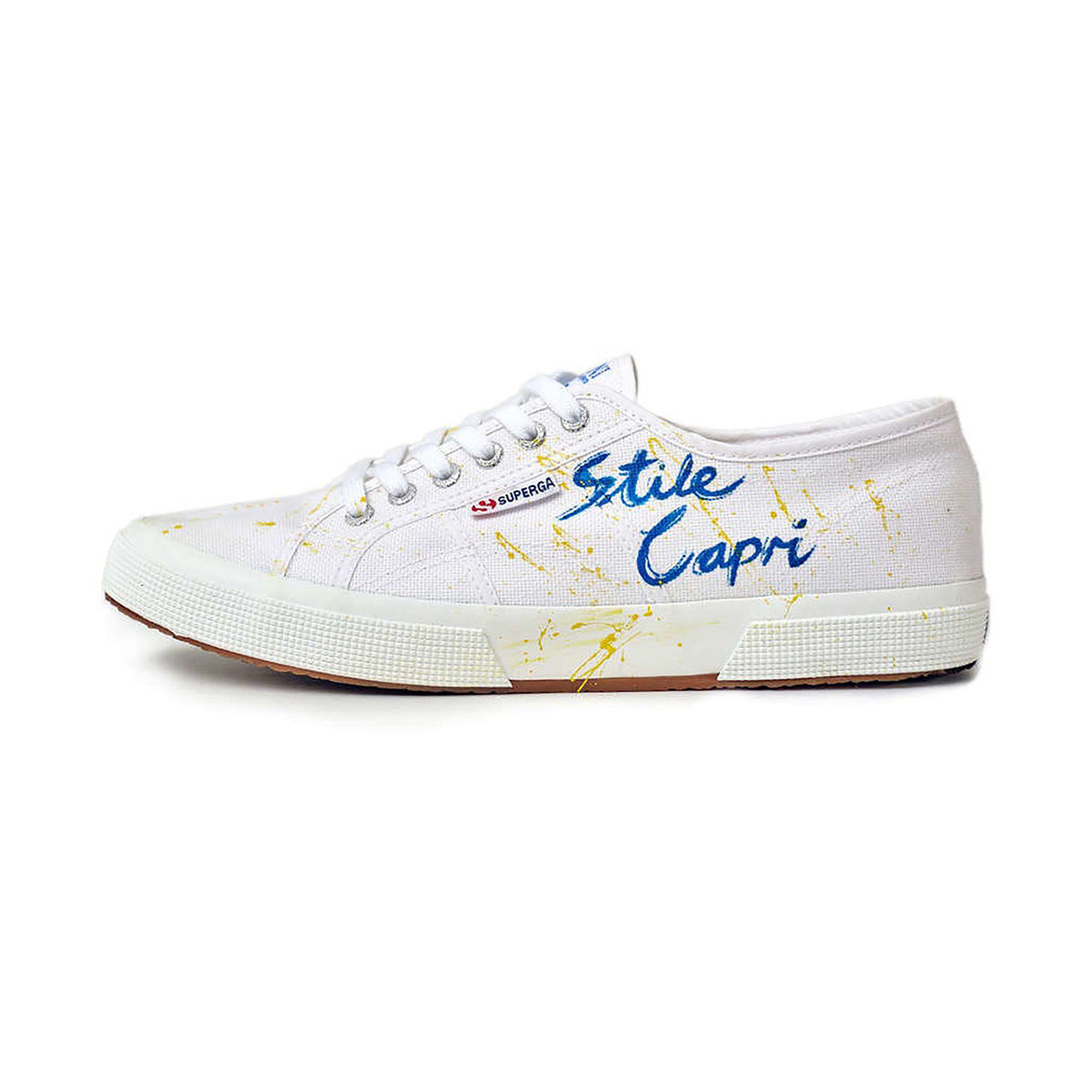 White - Back - Superga Unisex Adult Capri Nights 2750 Cotu Classic Daniel Cordas Trainers