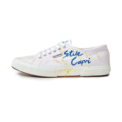 White - Back - Superga Unisex Adult Capri Nights 2750 Cotu Classic Daniel Cordas Trainers