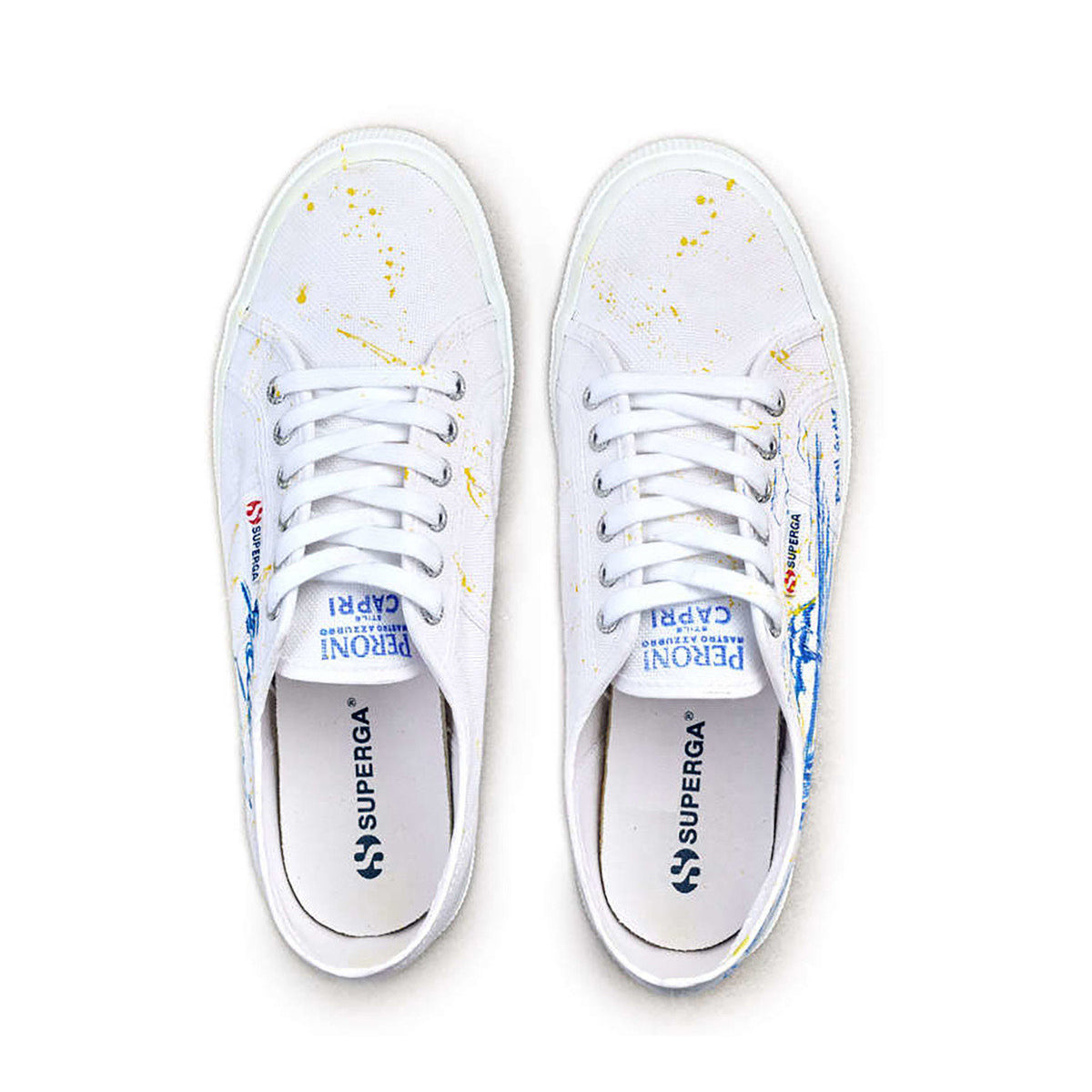 White - Lifestyle - Superga Unisex Adult Capri Nights 2750 Cotu Classic Daniel Cordas Trainers