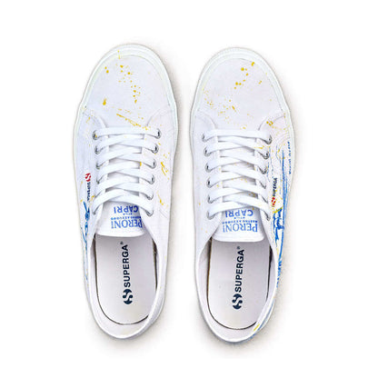 White - Lifestyle - Superga Unisex Adult Capri Nights 2750 Cotu Classic Daniel Cordas Trainers
