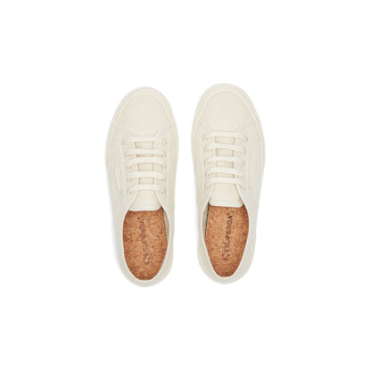 Natural Beige - Side - Superga Unisex Adult 2750 Organic Cotton Trainers