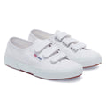 White - Front - Superga Unisex Adult 2750 Cotstrap Trainers