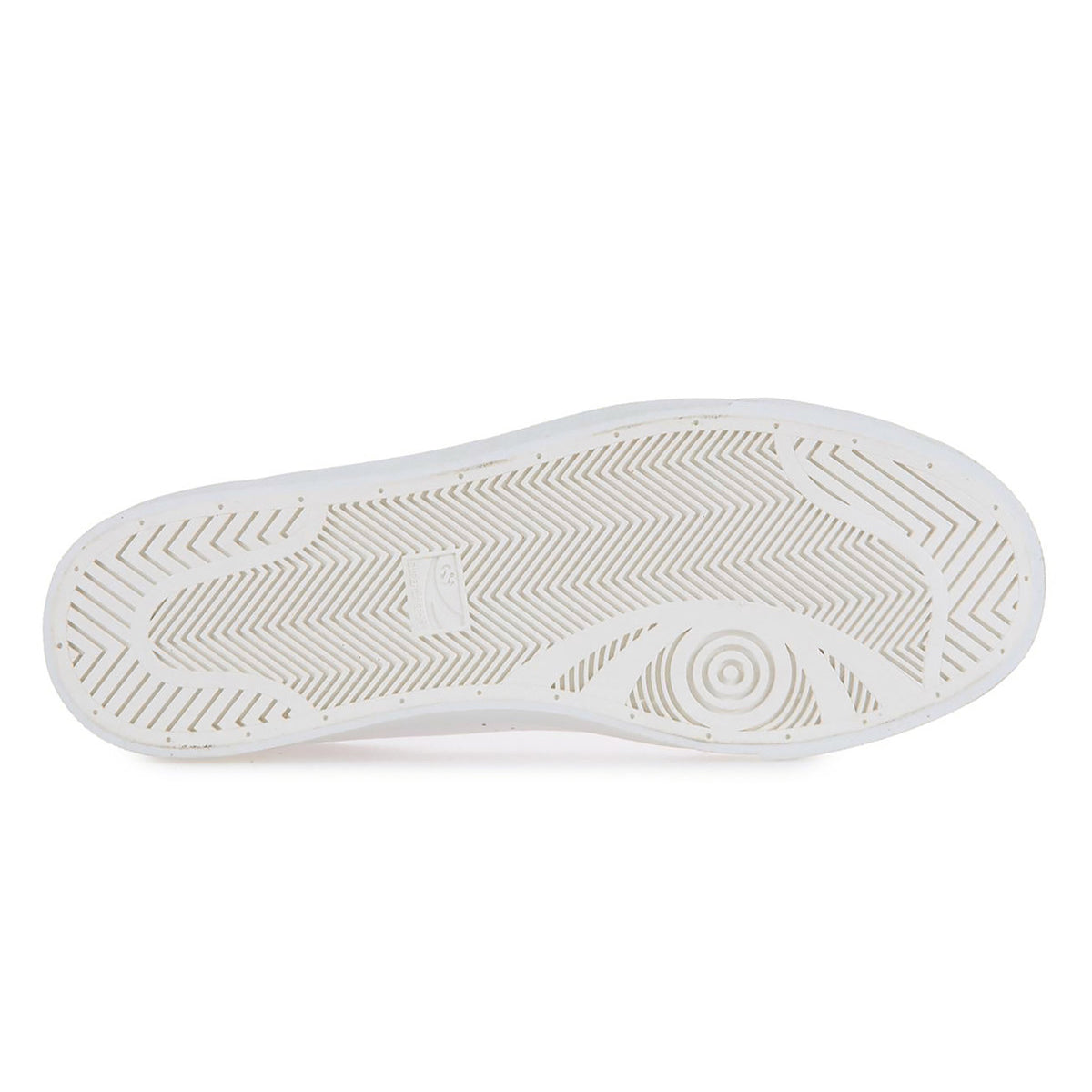 White-Brown-Marshmallow - Lifestyle - Superga Womens-Ladies 2843 Sport Club S Deer Print Cowhide Leather Trainers