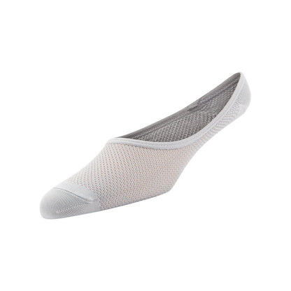 White-Grey-Black - Side - Superga Womens-Ladies No Show Socks (Pack of 3)