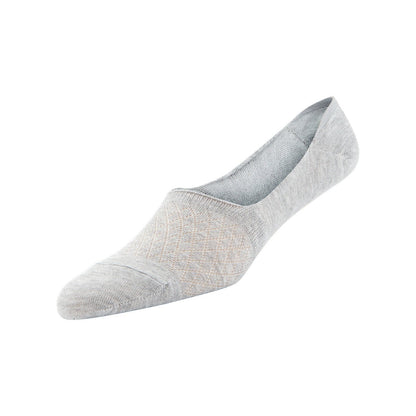 Pink-Grey-White - Side - Superga Womens-Ladies No Show Socks (Pack of 3)