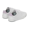 White-Violet Lilla-Medium Grey - Side - Superga Unisex Adult 4833 Lendl Leather Trainers