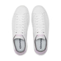 White-Violet Lilla-Medium Grey - Lifestyle - Superga Unisex Adult 4833 Lendl Leather Trainers