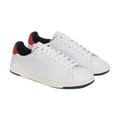 White-Navy-Red - Back - Superga Unisex Adult 4833 Lendl Leather Trainers